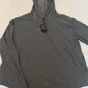 Old Navy Men's Charcoal Hoodie Sweater